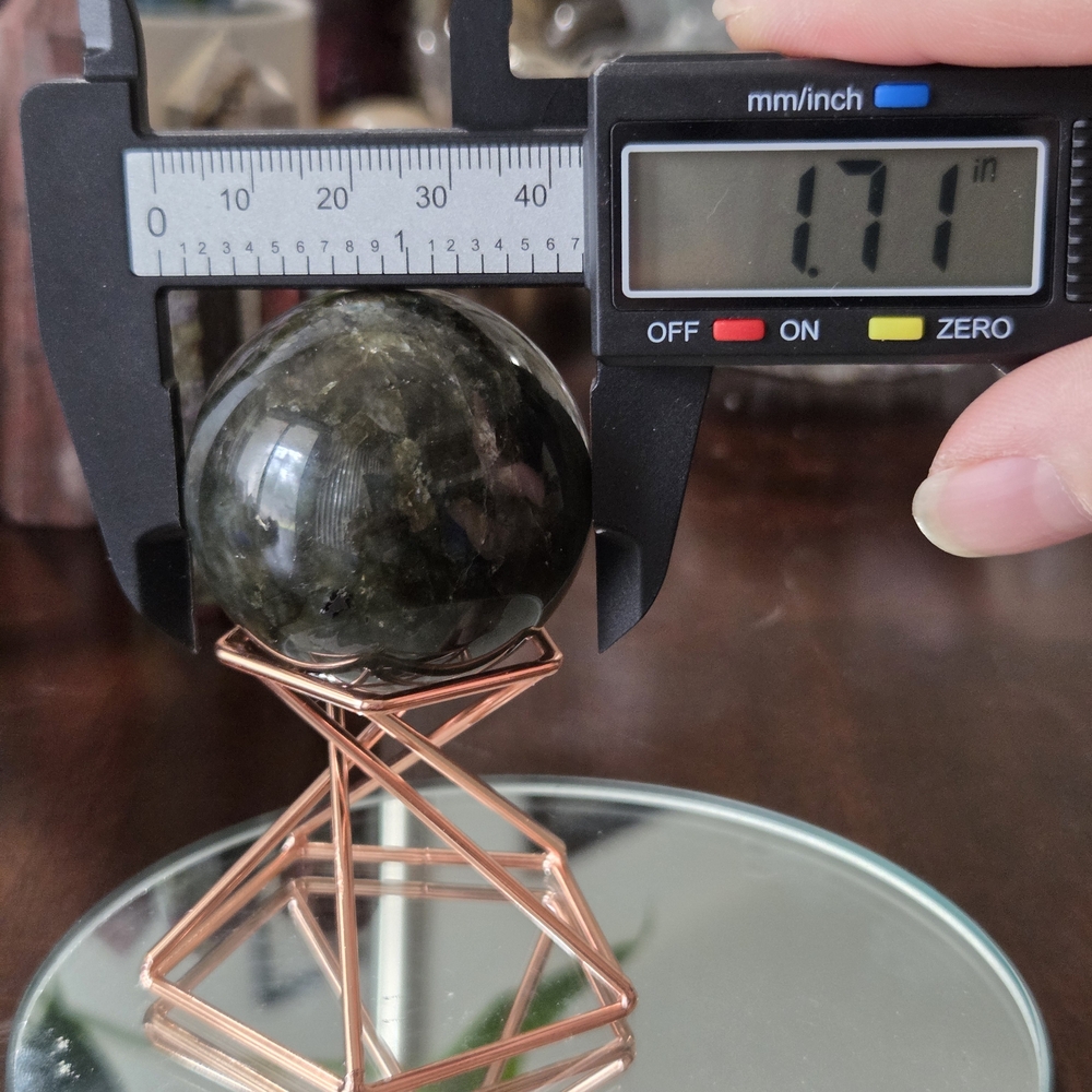 Labradorite Sphere - Picture 3 of 8